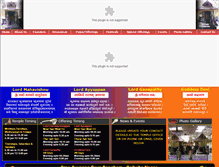 Tablet Screenshot of borivlitemple.org